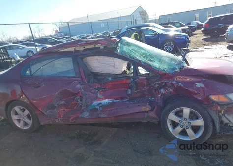 2008 Honda Civic Ex from USA, damaged, VIN 1HGFA16888L046598